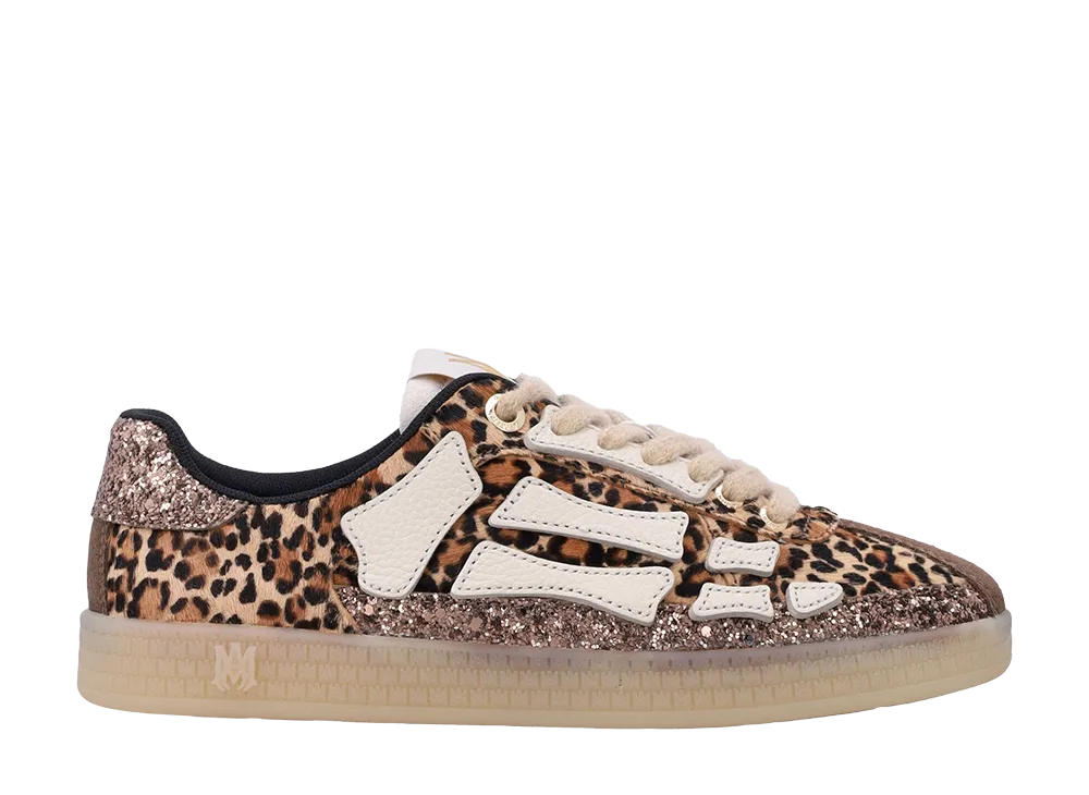 AMIRI Women's Pacific Bones "Brown/Leopard/Glitter"