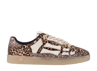 AMIRI Women's Pacific Bones "Brown/Leopard/Glitter"