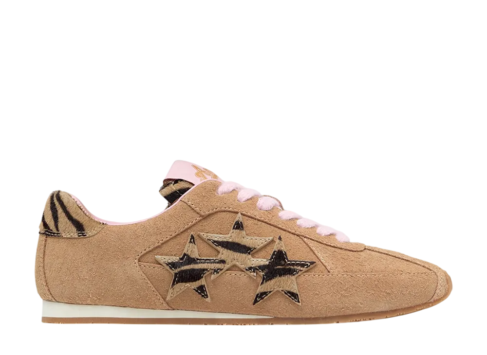 AMIRI Women's Zebra Pacific Flat "Brown"