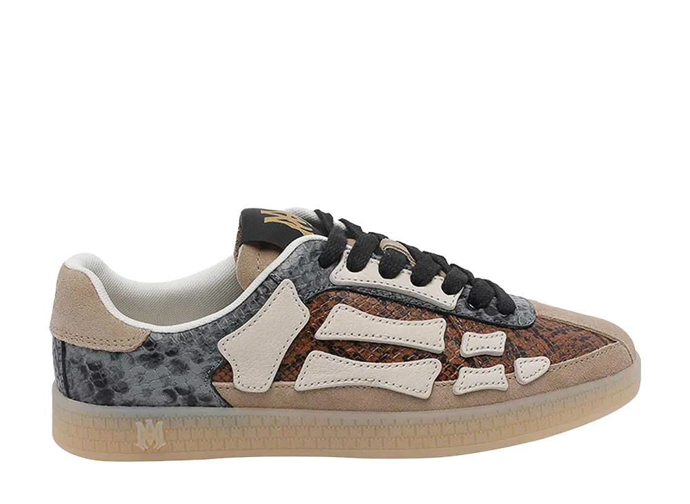 AMIRI Women's Snake Pacific Bones Sneakers "Black"