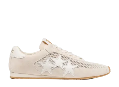 AMIRI Women's Mesh Pacific Flat "Alabaster"