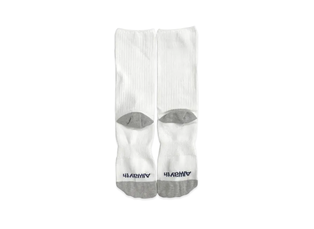 ALWAYTH x Whimsysocks V Socks "White"