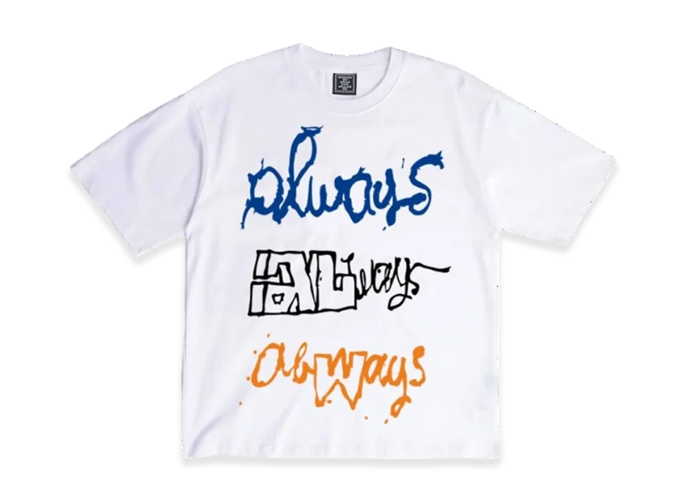 ALWAYTH Handstyle T-Shirt "White"