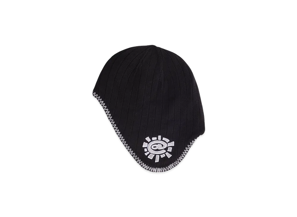 ALWAYTH Reversible Ear Flap Beanie "Black/Grey"