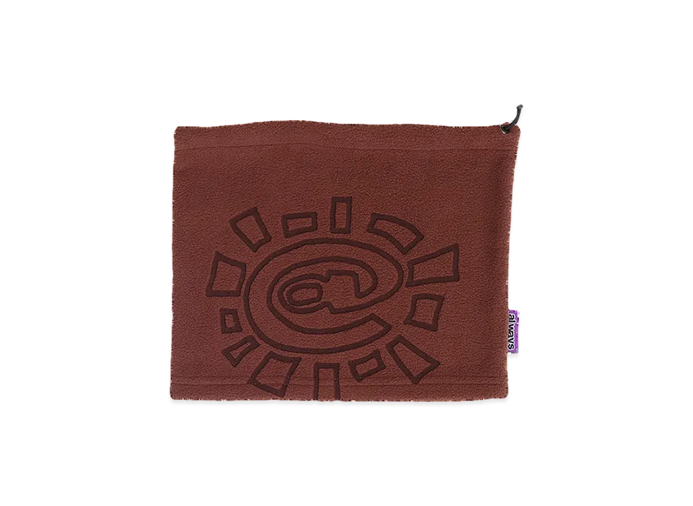 ALWAYTH Polarfleece Snood Beanie "Brown"