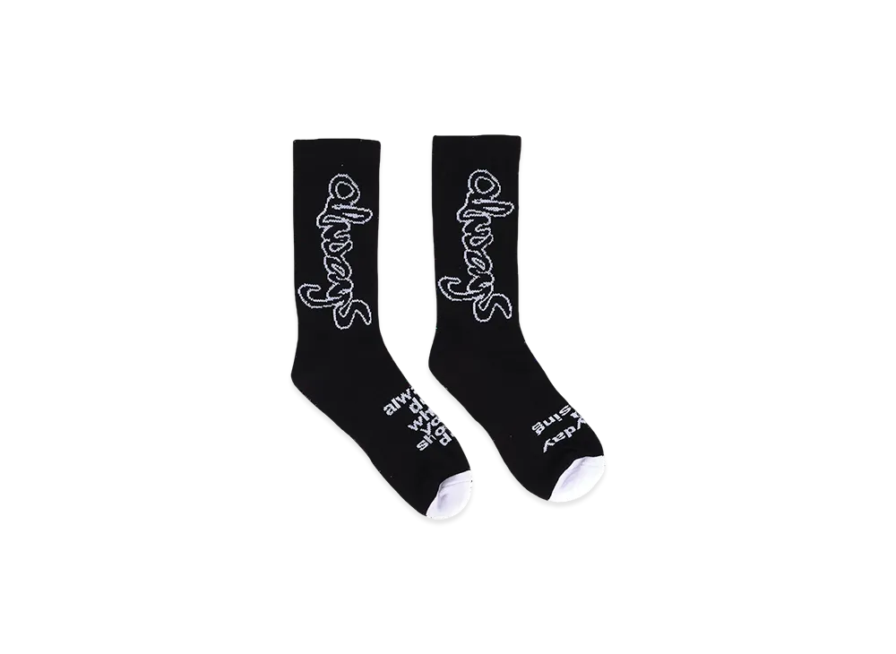 ALWAYTH Snapper Sock "Black"