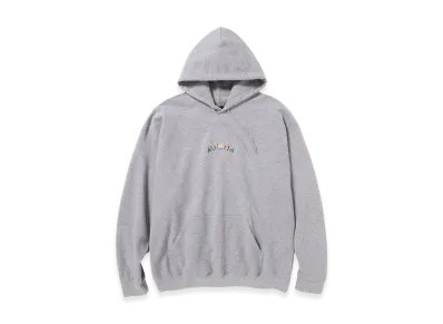 ALWAYTH Multi-colored embroidery Hoodie "Heather Gray"