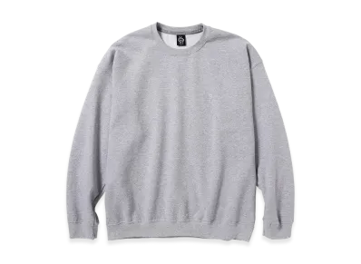 ALWAYTH Reflective logo Crewneck "Heather Gray"