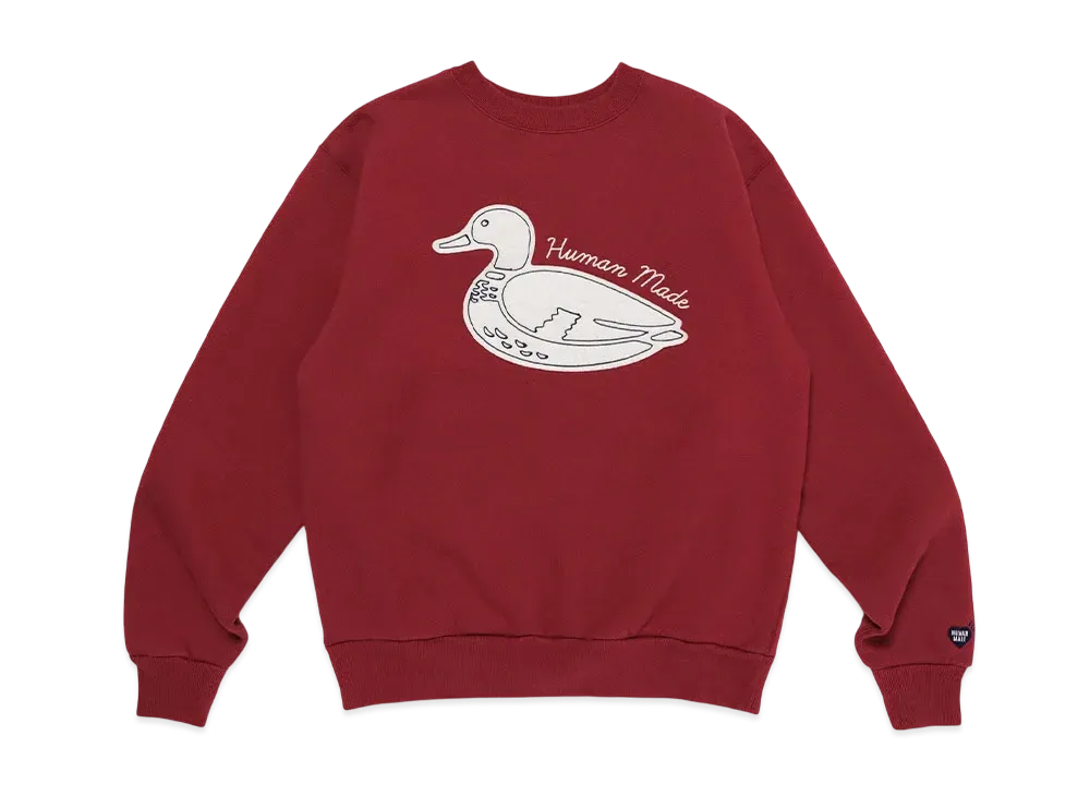 HUMAN MADE Graphic Sweatshirt "Burgundy"