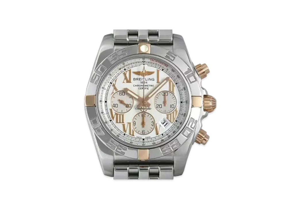 Breitling Chronomat 44 Vicolo "Silver/Yellow Gold/Stainless Steel"