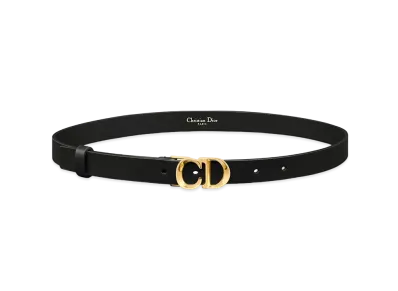 Dior C'est Dior Belt Smooth Calfskin 20mm "Black"