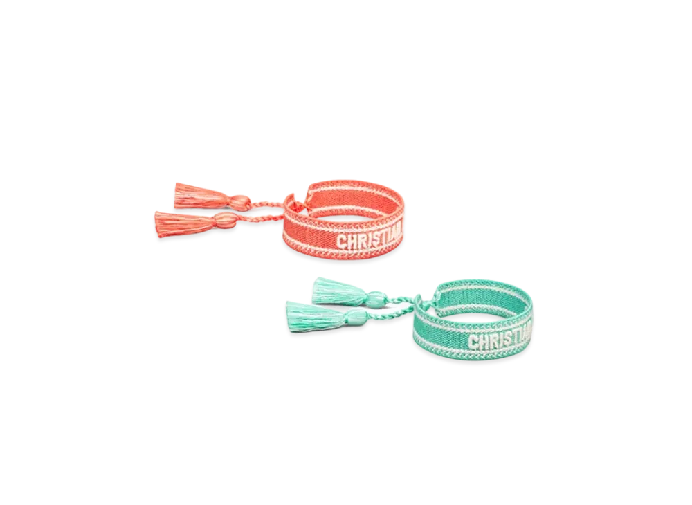 Dior Dioriviera Christian Dior Bracelet Set "Aquamarina/Coral"