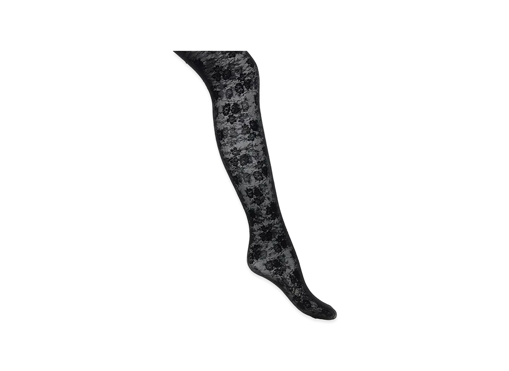 Valentino Garavani Women's 'chez ' Lace Tights "Black"