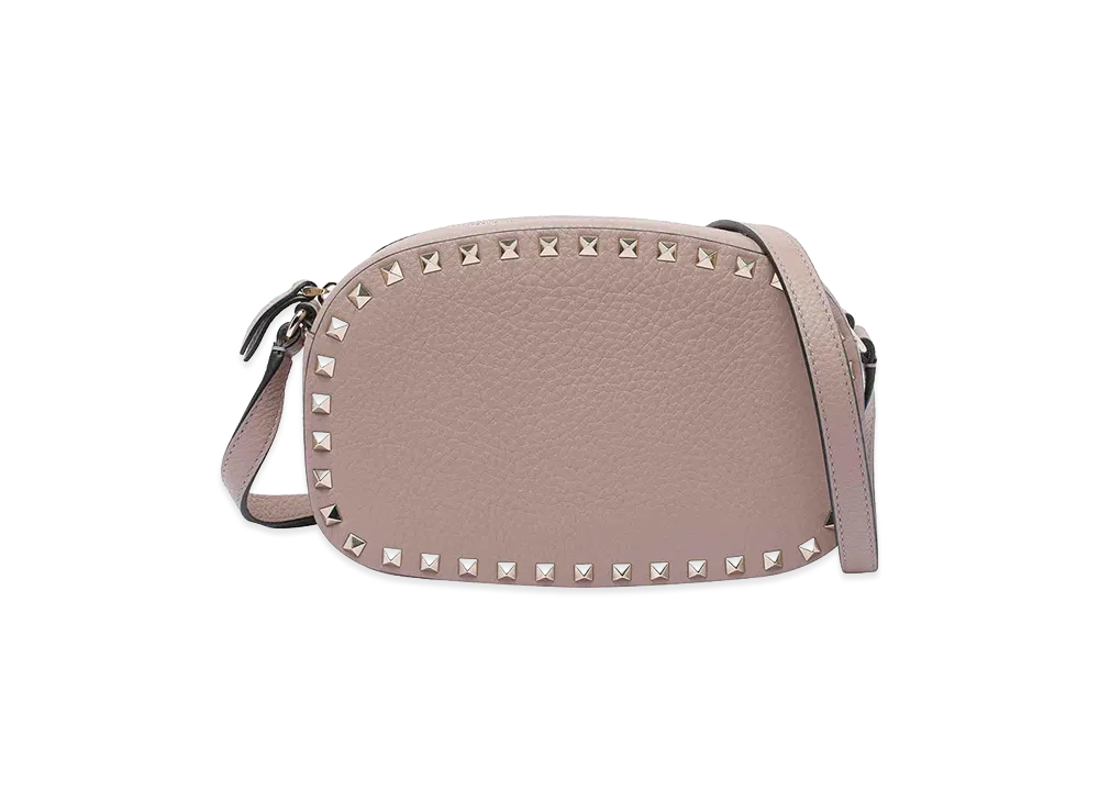 Valentino Women's Rockstud Mini Shoulder Bag "Nude/Neutrals"