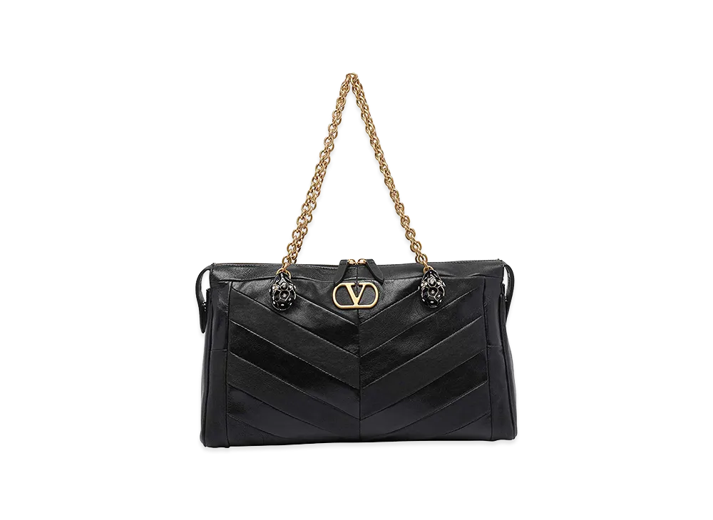 Valentino Women's Medium Tote Bag "Black"