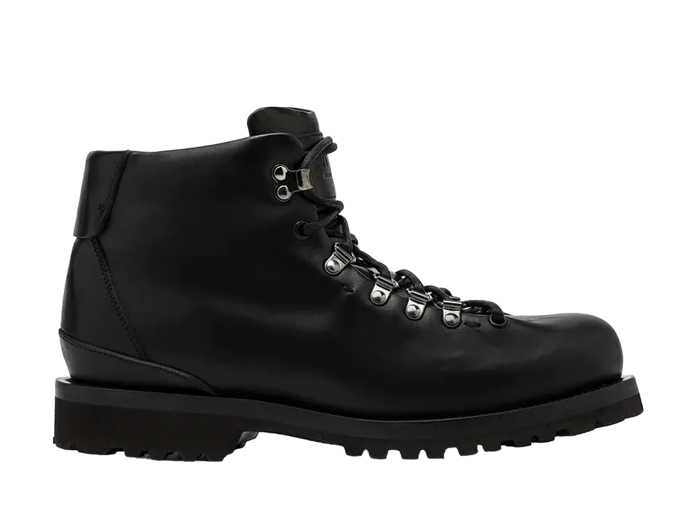 BUTTERO Canalone Mot-Ug Vegitable Tanned Leather "Black" B10010