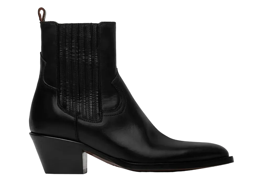 BUTTERO Women's Annie B10190 ETRU N Calf Leather "Black" B10190