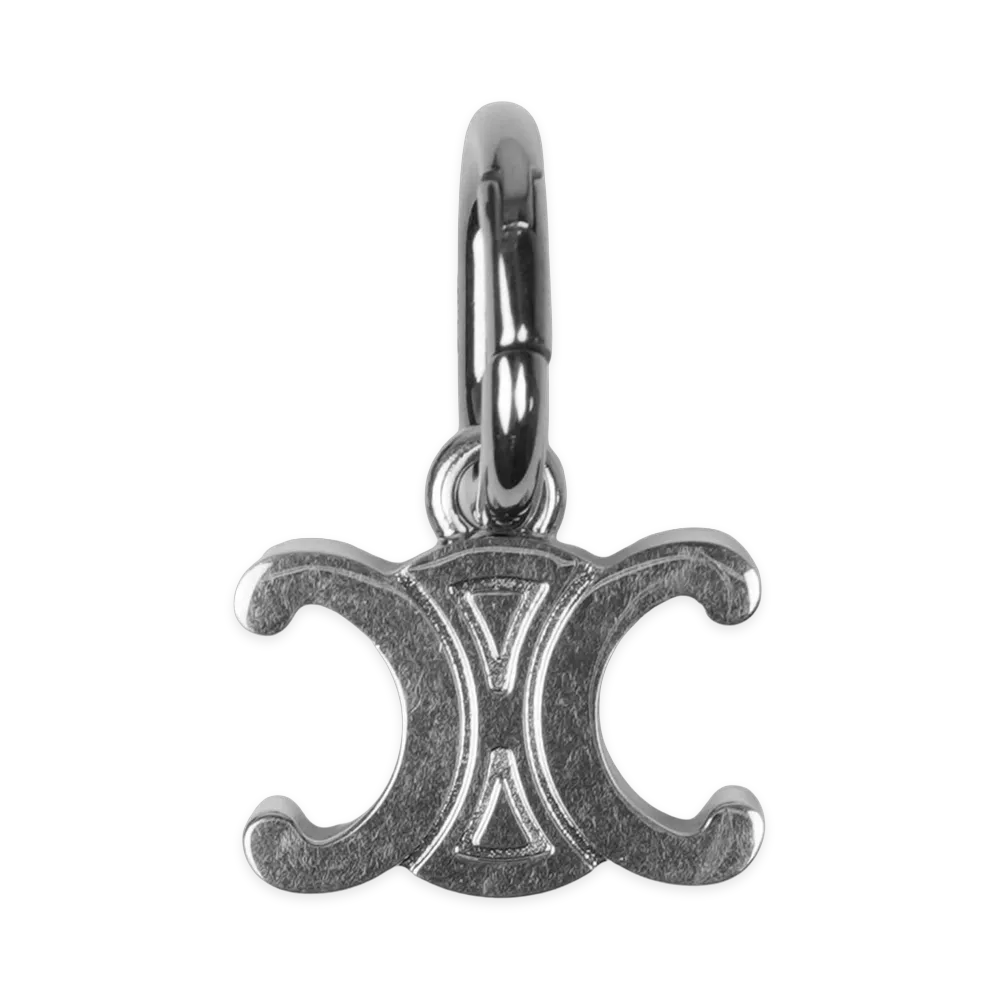 CELINE Charm Triomphe "Silver"