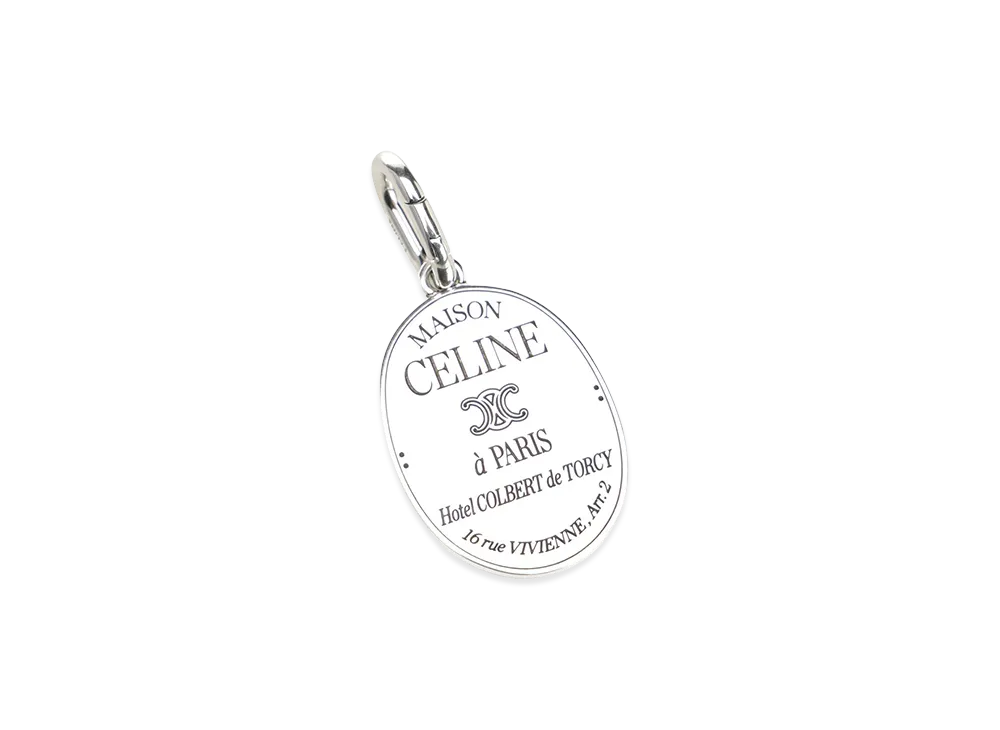 CELINE Women's Maison Charm "Silver"