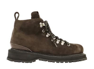 BUTTERO Alpi GORH-UG N Suede Calf Leather "Brown" B10570
