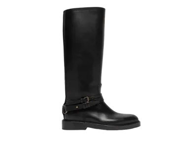 BUTTERO Women's Laydee ETRU N Calf Leather "Black" B10670