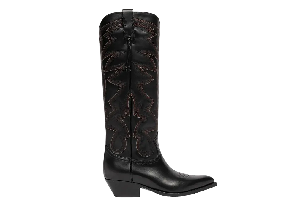 BUTTERO Women's Flee B10682 VARA N Calf Leather "Black" B10682