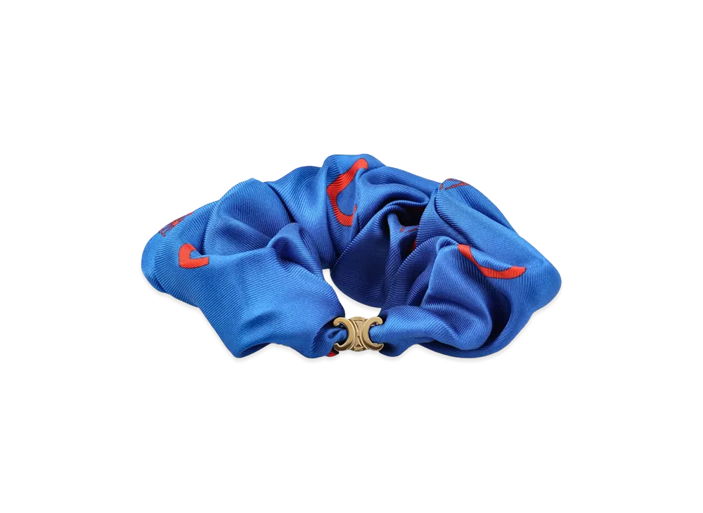 CELINE Women's Capsule Hair Accessories "Blue"