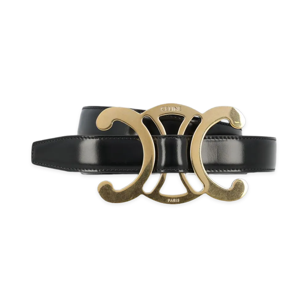 CELINE Capsule Belts "Black"