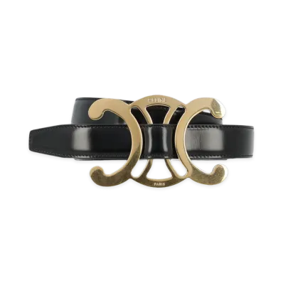 CELINE Capsule Belts "Black"