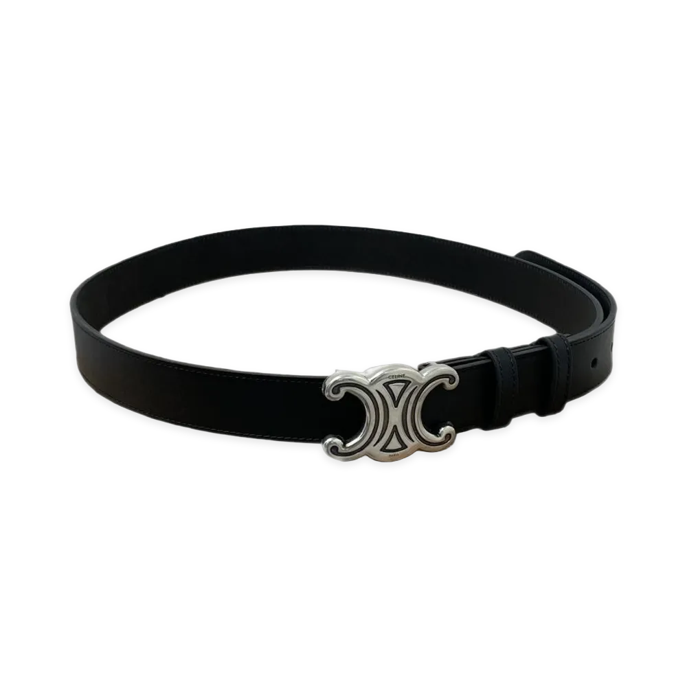 CELINE Large Helium Belt "Black"