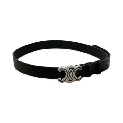 CELINE Large Helium Belt "Black"
