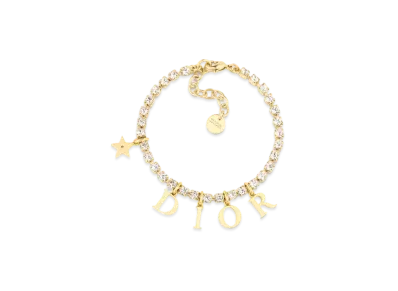 Dior Dio(r)evolution Bracelet Metal and Crystals "Silver/Gold"