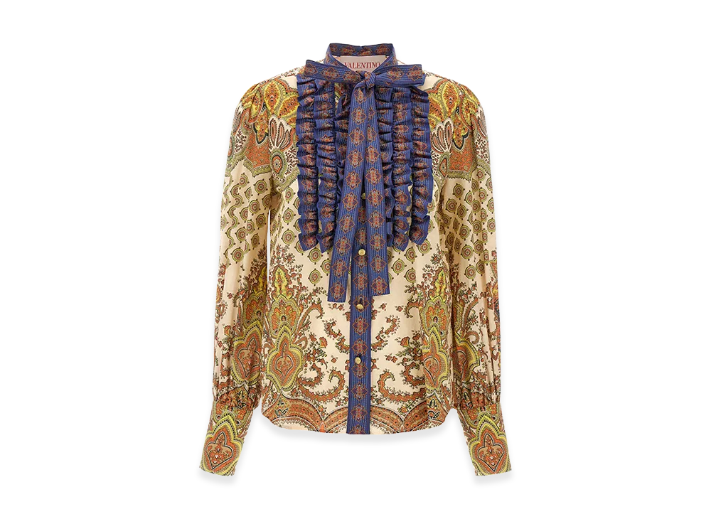 Valentino Garavani Women's 'voyage Imaginaire' Shirt "Multicolor"