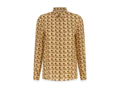 Valentino Garavani Women's Petit Charles Shirt "Printed/Beige"