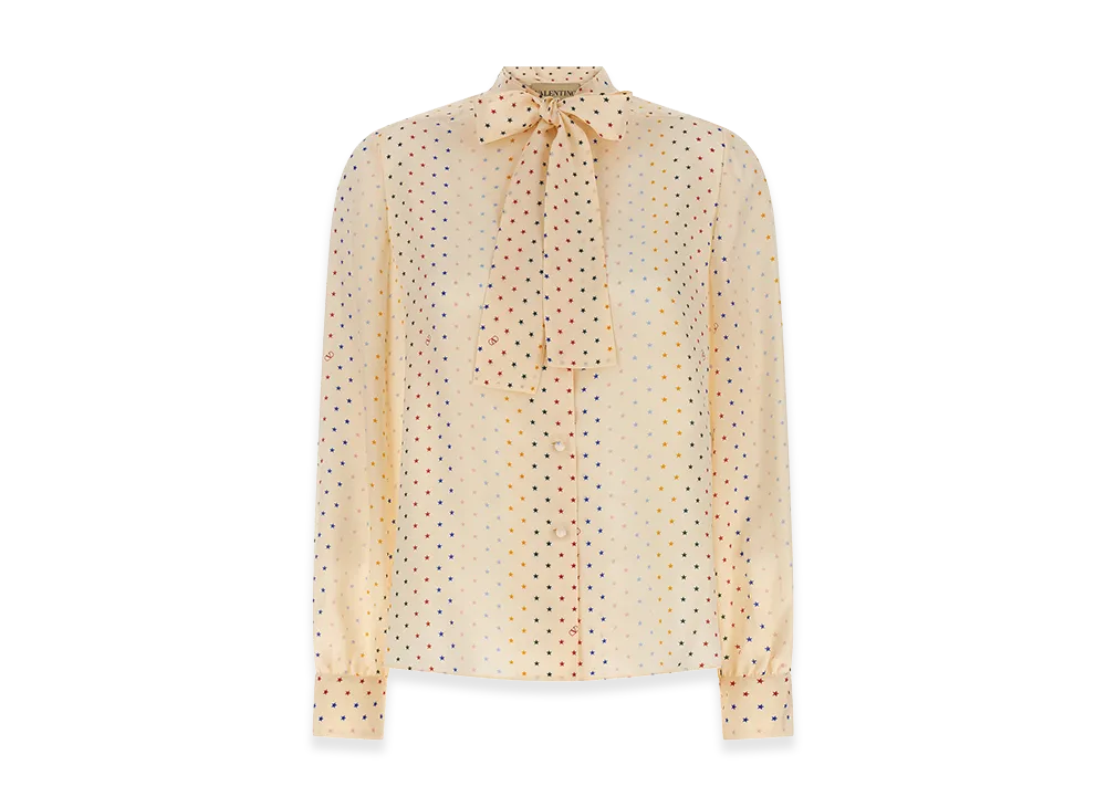 Valentino Garavani Women's Starry Shirt "Pink"