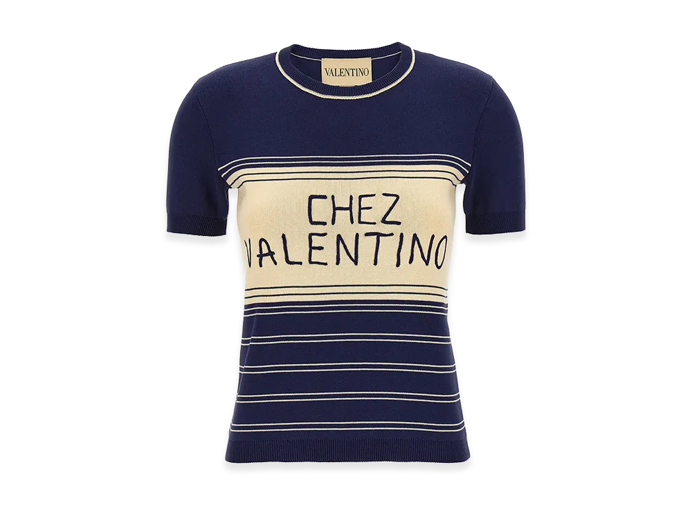 Como Valentino Tシャツ（新品・未使用） ヴァレンティノ ガラヴァーニ ウィメンズ 'シェ'Tシャツ 
