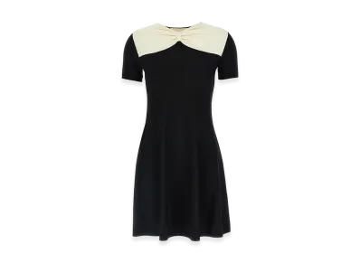 Valentino Garavani Women's Bow Dress "Black"