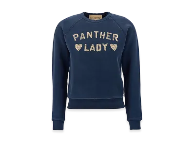 Valentino Garavani Women's 'panther Lady' Sweatshirt "Blue"