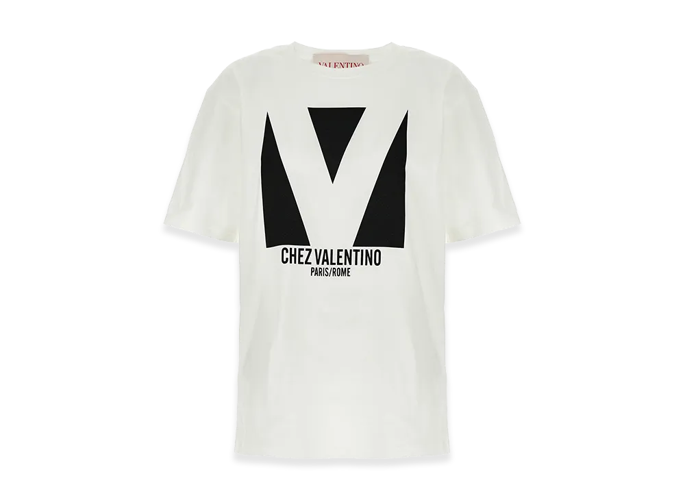 Valentino Garavani Women's 'chez ' T-Shirt "White"