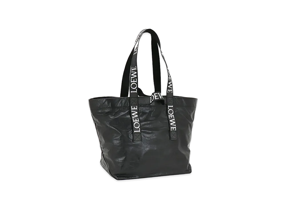 LOEWE Fold Shopper Tote Bag "Black"