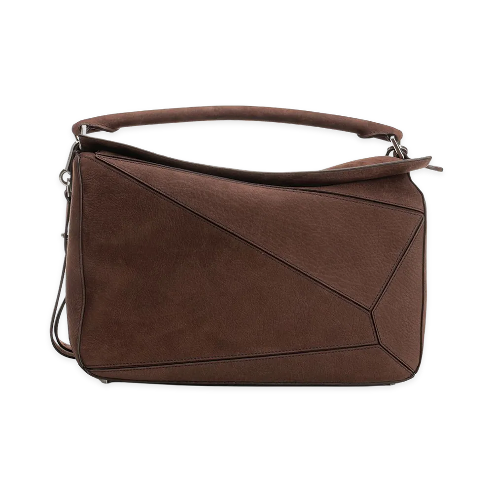 LOEWE Large Puzzle Bag "Brown"