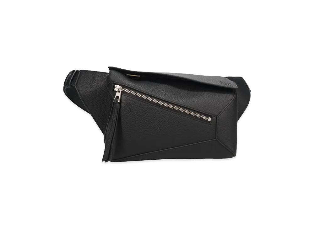 LOEWE Puzzle Bumbag Small (Grain Calf) "Black"