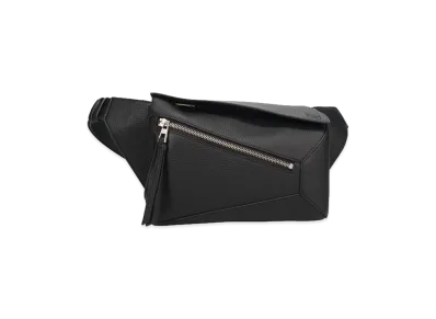 LOEWE Puzzle Bumbag Small (Grain Calf) "Black"