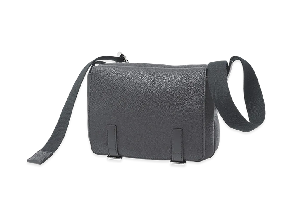 LOEWE Military Messenger Bag "Anthracite"