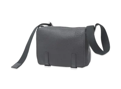 LOEWE Military Messenger Bag "Anthracite"