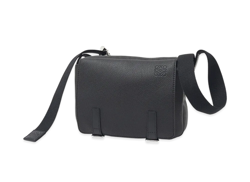 LOEWE Military Messenger Bag "Black"