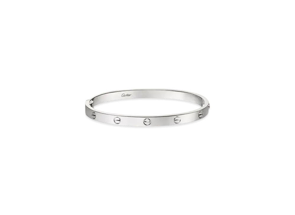 Cartier Love Bracelet Medium Model "White Gold"