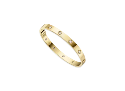 Cartier Love Bracelet Single-Screw Closure Classic Model 10 Diamonds "Yellow Gold"