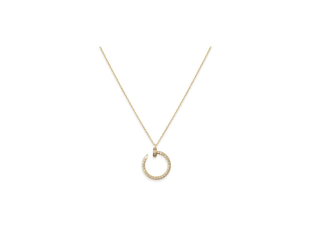 Cartier Juste un Clou necklace diamonds "Yellow Gold"