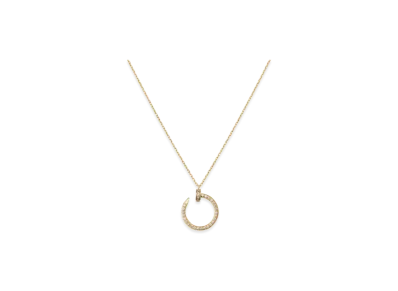 Cartier Juste un Clou necklace diamonds "Yellow Gold"